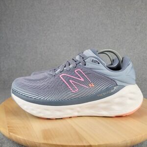 New Balance 840 v5 Fresh Foam Grey Blue Pink Running Shoes W840FL5 Womens 9 D